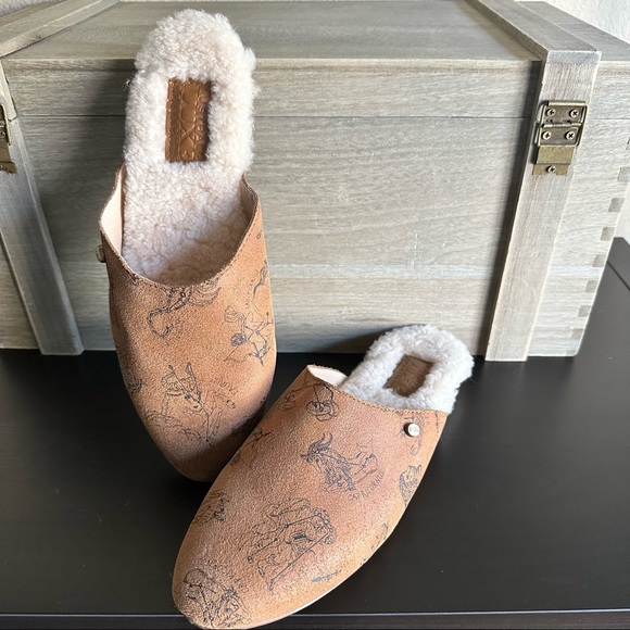 Australia Luxe Collective Mules Suede Sz 7 - Picture 4 of 6